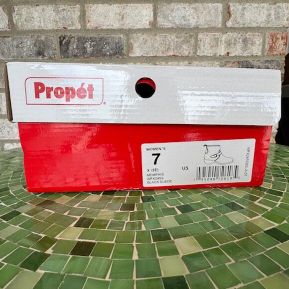 PROPET WOMENS MEMPHIS ROUND TOE ZIPPERED CASUAL BOOTS ANKLE 7-X Wide (2E) - Picture 13 of 13